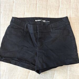 Old Navy Black Casual Chino Shorts